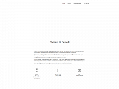 percerti.be snapshot