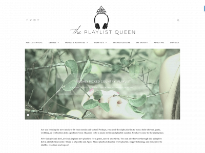 theplaylistqueen.com snapshot