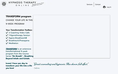 hypno-breathwork.com snapshot