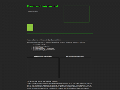 baumaschinisten.net snapshot