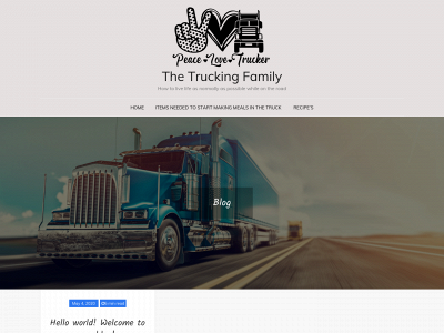 thetruckingfamily.com snapshot