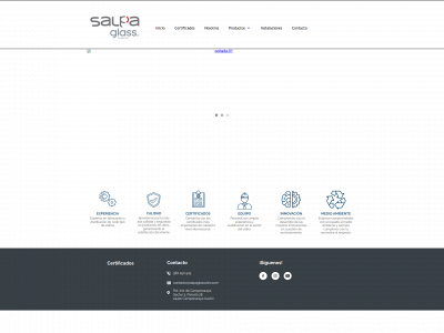 salpaglassvitro.com snapshot