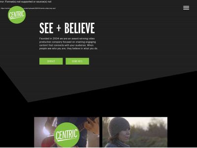 centricproductions.com snapshot