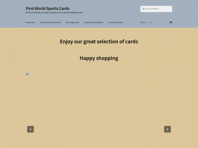 firstworldsportscards.com snapshot