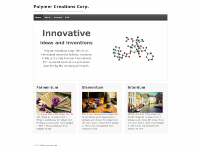 polymercreations.com snapshot