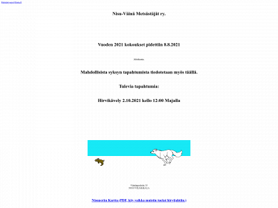 nisu-vaina-metsastajat.net snapshot