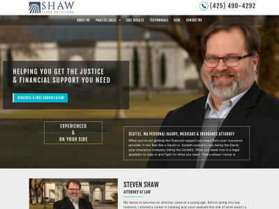 shawlegalsolutions.com snapshot