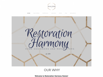 restorationharmonyhomes.com snapshot