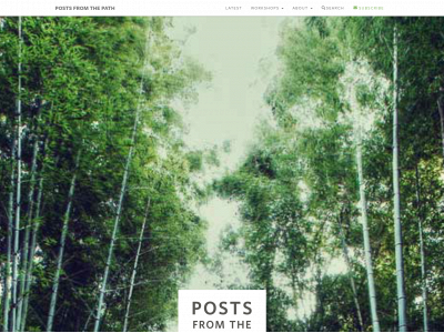 postsfromthepath.com snapshot