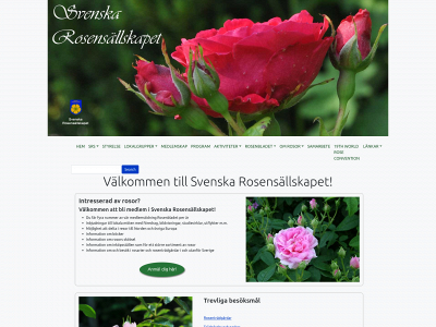 svenskarosensallskapet.se snapshot