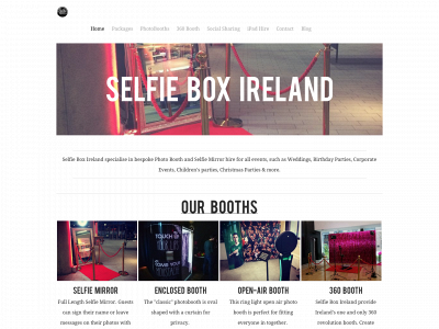 www.selfieboxireland.com snapshot