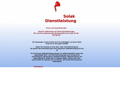 solak-dienstleistung.de snapshot
