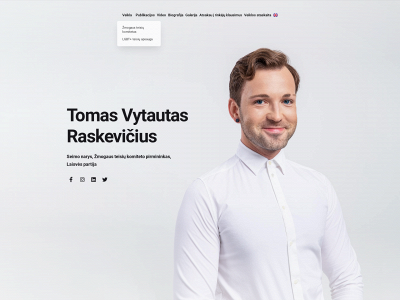 raskevicius.lt snapshot