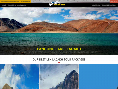 ladakhtrip.com snapshot
