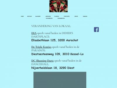 hagelandse-dartsliga.be snapshot