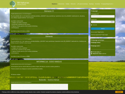 sbvakaras.lt snapshot