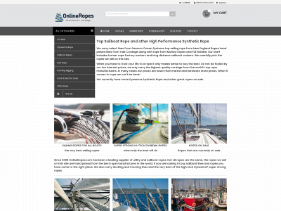 onlineropes.com snapshot