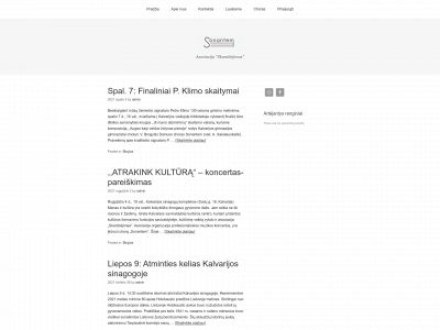 sonantem.lt snapshot