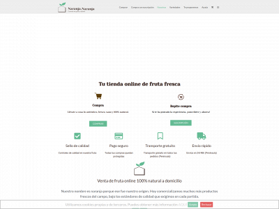 naranjanaranja.es snapshot