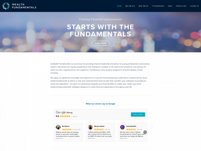 wealthfundamentals.com snapshot