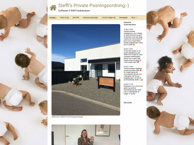 steffisprivatepasningsordning.123hjemmeside.dk snapshot