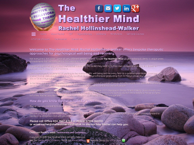thehealthiermind.com snapshot