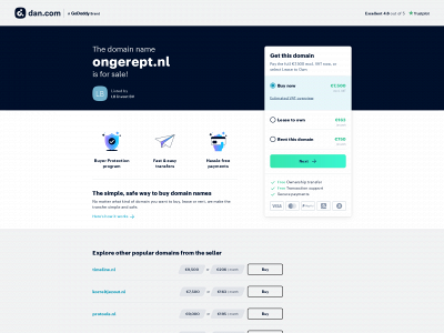 ongerept.nl snapshot