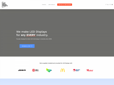 leddisplaysolutions.com snapshot