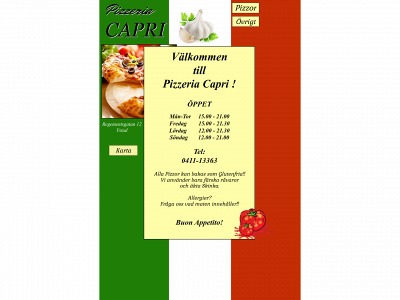 pizzeriacapriystad.se snapshot