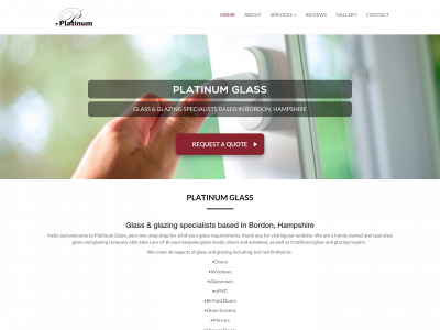 platinumglass.co.uk snapshot