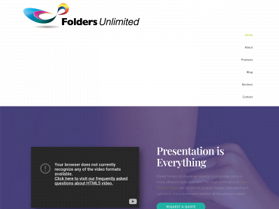 foldersunlimited.net snapshot