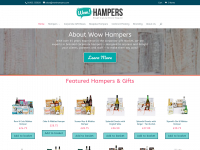 wowhampers.com snapshot