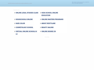 jakkicoloursadvancedacademy.com snapshot