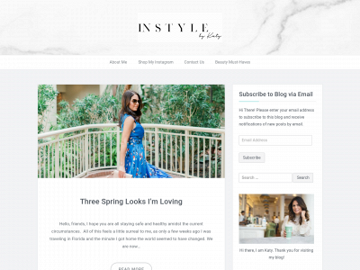 instylebykaty.com snapshot