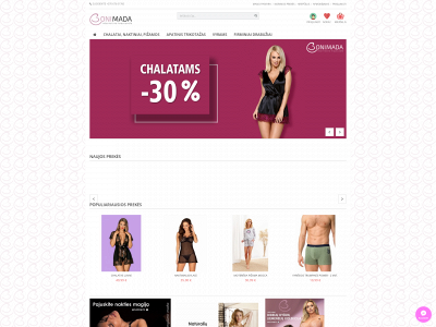 bonimada.lt snapshot