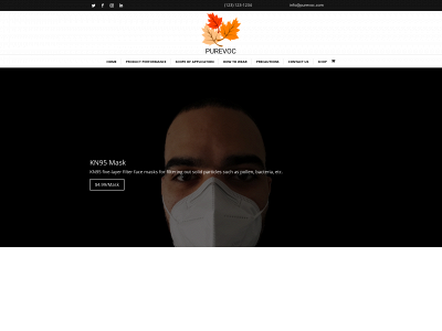 purevoc.com snapshot