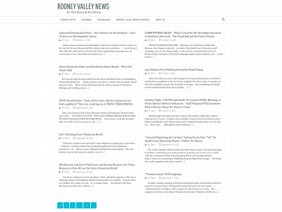 rooneyvalleynews.com snapshot
