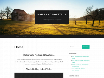 nailsanddovetails.com snapshot