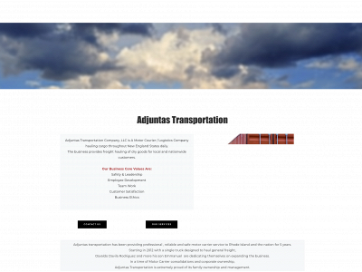 adjuntastransportationcompanyllc.trustabiz.com snapshot