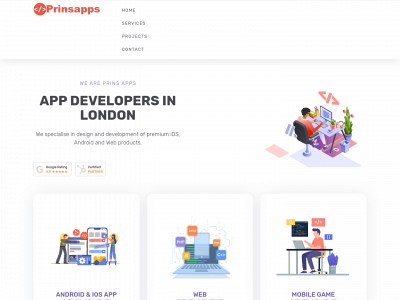 prinsapps.com snapshot