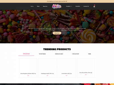 trendytreats.no snapshot