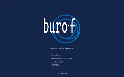 buro-f.be snapshot