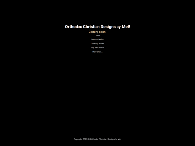 orthodoxchristiandesigns.com snapshot