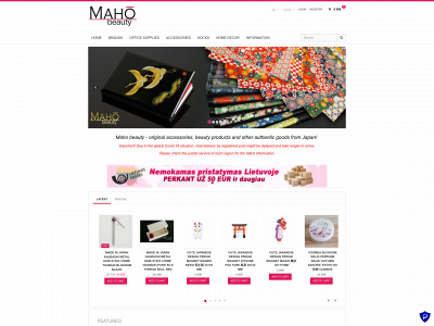 mahobeauty.com snapshot