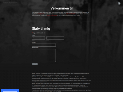 anderssørensen.dk snapshot
