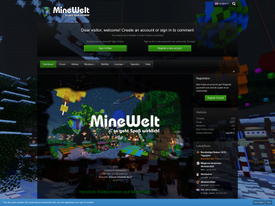 minewelt.de snapshot