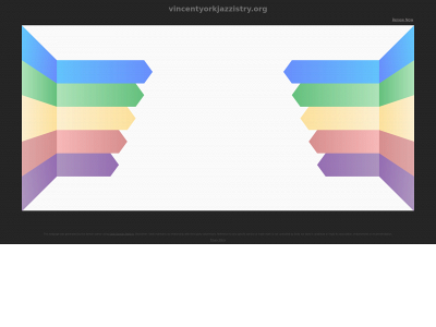 vincentyorkjazzistry.org snapshot
