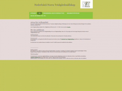 nederluleanorratradgardssallskap.se snapshot