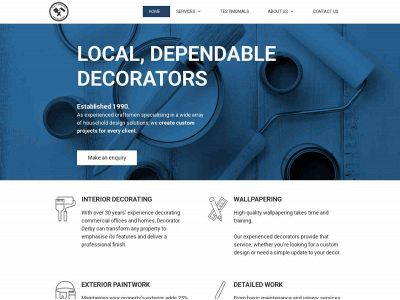 decorator-derby.com snapshot