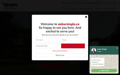 www.ankursingla.ca snapshot